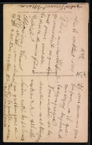 AK Mädchen mit Soldatenmütze dreht an der Kaffeemühle, Graine de Poilu, Du Jus Pour Papa