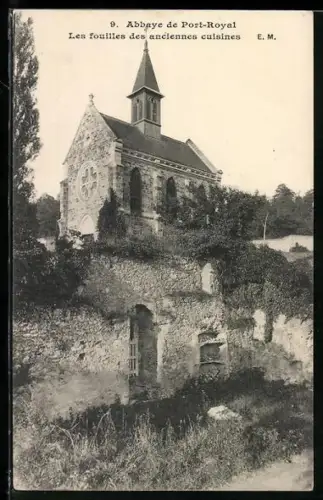 AK Abbaye de Port-Royal, Les fouilles des anciennes cuisines
