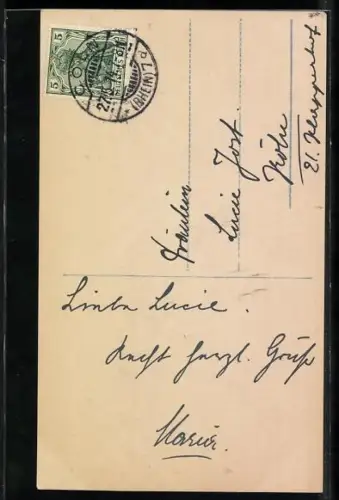 AK Porträt Kronprinz Georg von Sachsen in Uniform