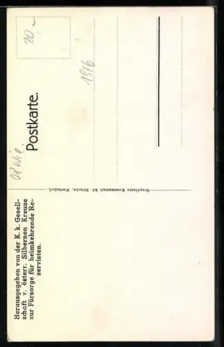 Künstler-AK F. Roubal: General Laudon