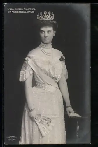 AK Grossherzogin Alexandra von Mecklenburg-Schwein