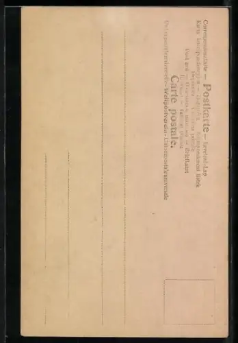 AK König Alfonso XIII. u. Königin-Mutter von Spanien