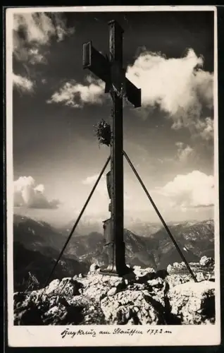 AK Gipfelkreuz am Stauffen