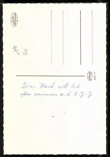 AK Briefmarkensprache, Der Liebe Glück, der Liebe Freud..., junge Paar