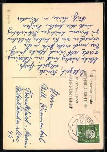 AK Sternzeichen Jungfrau, Mädchen kauft Mehl im Gemischtwarenladen