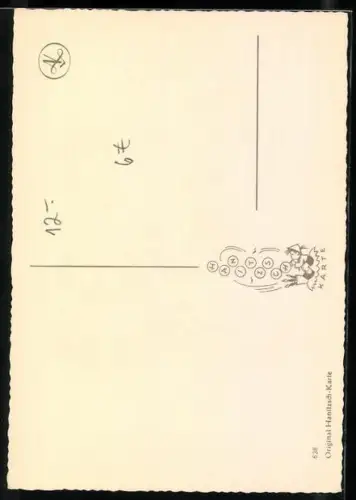 AK Sternzeichen Löwe mit einem jungen staatlichen Mann der eine Frau beeindrucken möchte