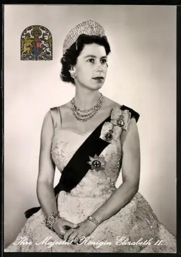 AK Königin Elisabeth II. von England