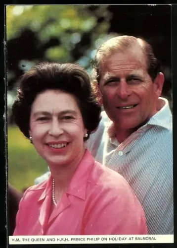 AK The Queen and Prince Philip on Holiday at Balmoral