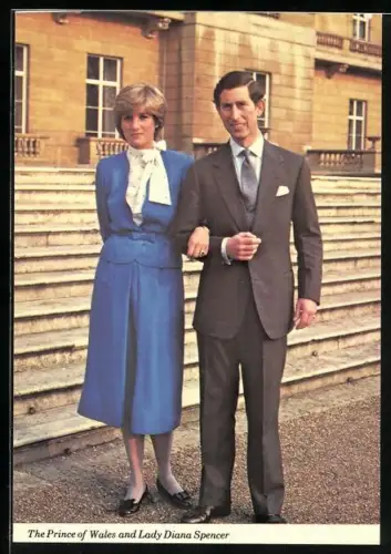 AK The Prince of Wales and Lady Diana Spencer