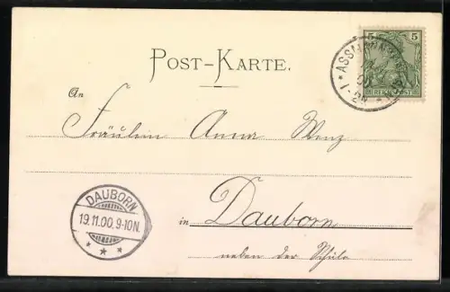 AK St. Goar /Rhein, Ruine Rheinfels