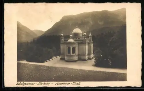 AK Königsschloss Linderhof, Maurischer Kiosk