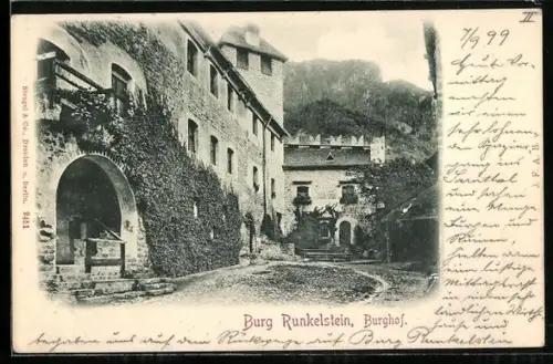 AK Bozen, Burg Runkelstein, Burghof