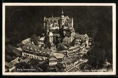 AK Burg Lauenstein, Fliegeraufnahme