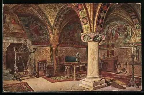 AK Eisenach, Wartburg, Kemenate d. h. Elisabeth