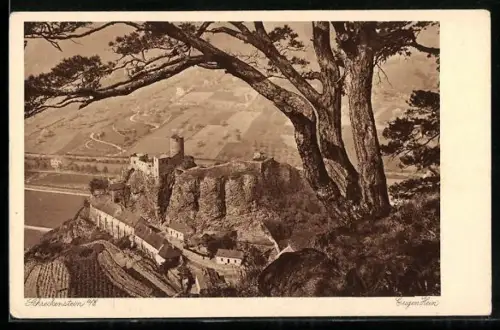 AK Schloss Schreckenstein im Elbtal