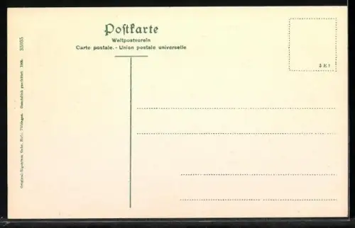 AK Burg Hohenzollern, Gesamtansicht