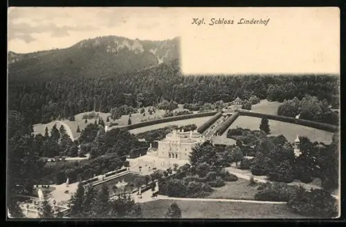 AK Königliches Schloss Linderhof