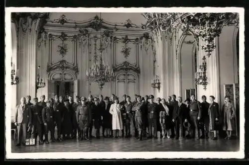 AK Wien, Schloss Schönbrunn, Innenansicht