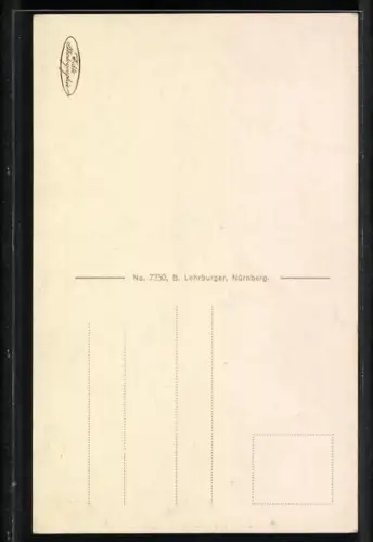 AK Schloss Neuschwanstein, Ansicht mit Bergpanorama