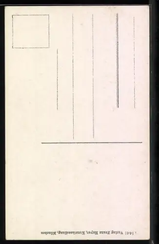 AK Kgl. Schloss Hohenschwangau, Ansicht mit Umgebung