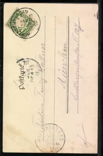 AK Burg Neuschwanstein, Ansicht aus der Vogelschau