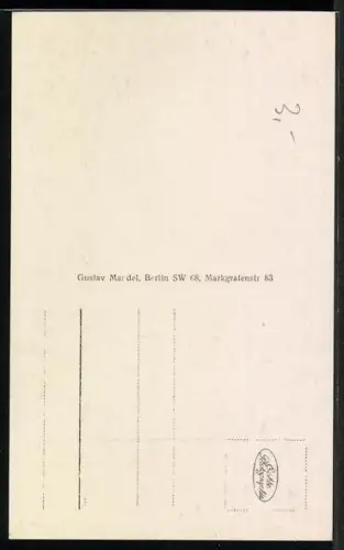 AK Berlin, Schloss, Ältester Teil an der Spree