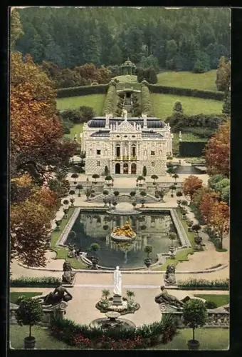 AK Parkanlage am Schloss Linderhof