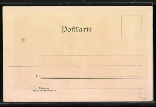 Lithographie Wartburg, Burgkapelle mit Altar