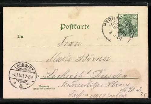 Lithographie Rudelsburg /Thüringen, Bismarck-Denkmal der Deutschen Corpsstudenten und Burghof