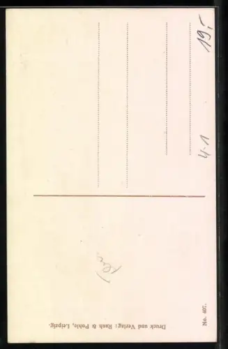 AK W. Liebknecht im Porträt