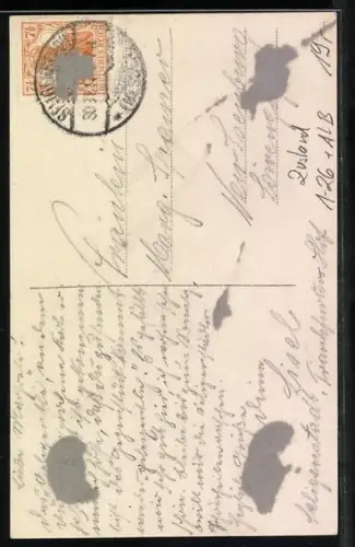 AK Fürstin von Albanien, Profilportrait