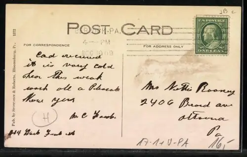 AK Bloomsburg, PA, Masonic Temple, Freimaurer