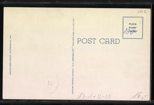 AK Bloomington, IN, Masonic Temple, Freimaurer