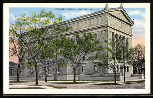 AK Aurora, IL, Masonic Temple