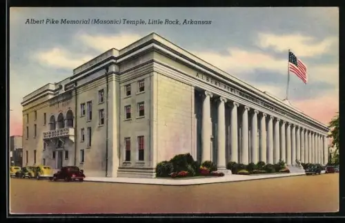 AK Little Rock, AR, Albert Pike Memorial Masonic Temple
