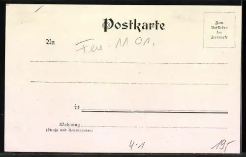 AK Karl Marx im Porträt, Begründer des modernen Sozialismus