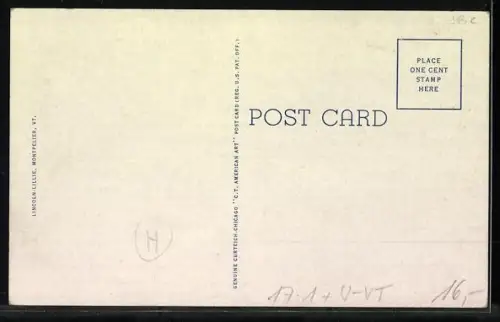 AK St. Johnsbury, VT, Masonic Temple and Post Office