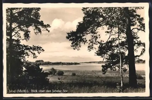 AK Jabel /Meckl., Blick über den Jabeler See