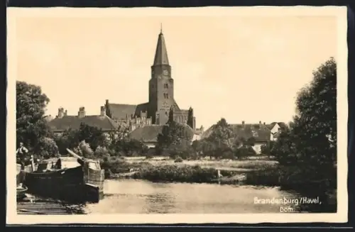 AK Brandenburg / Havel, Blick zum Dom