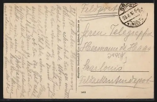 AK Graal /M., Blick nach dem Strand