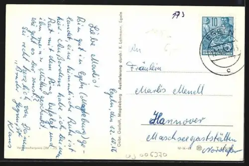 AK Egeln, Partie am Volksgut