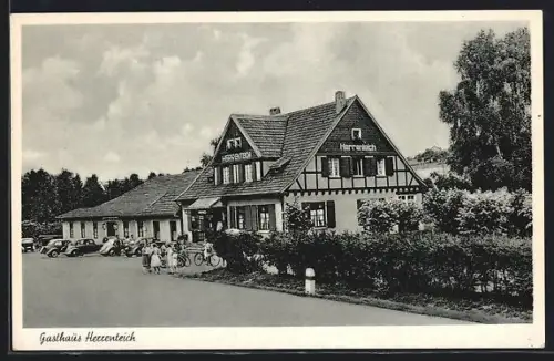 AK Much, Gasthaus Herrenteich, Inh. Gerhard Schwamborn