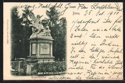 AK Bonn, Kriegerdenkmal