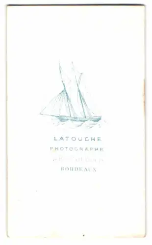 Fotografie Latouche, Bordeaux, Segelschiff auf dem Wasser