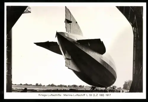 Fotografie Zeppelin L53 (LZ 100), Marine Lufstschiff