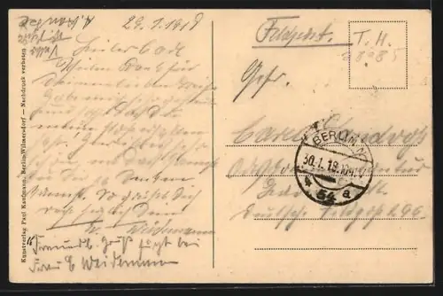 AK Berlin, Gaststätte Konzert-Haus, Mauer- u. Zimmerstrasse, Innenansicht