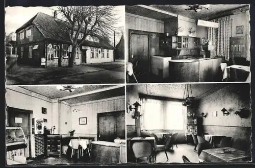 AK Wietzendorf /Soltau, Gast- u. Pensionshaus H. Kremser, Gebäude, Innenansichten