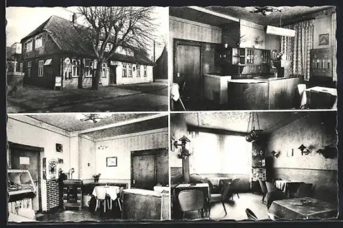 AK Wietzendorf /Soltau, Gast- u. Pensionshaus H. Kremser, Aussen- und Innenansichten