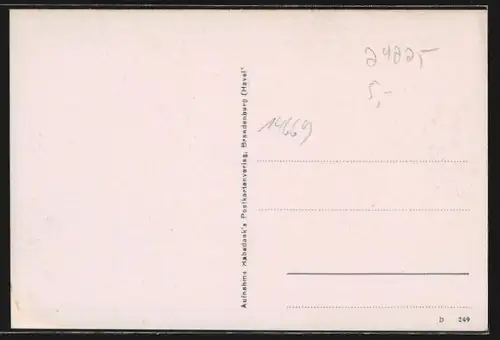 AK Paretz, Portrait Königin Luise von Preussen, Schloss, Kirche, Altes Gutshaus