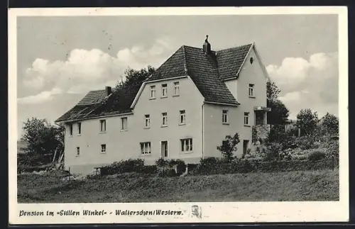 AK Walterschen /Westerwald, Pension im Stillen Winkel E. Hassel